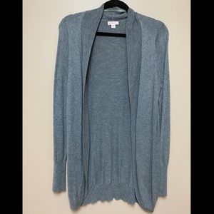 Merona gray cardigan